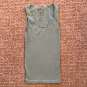 Teal sugar lip tanning top!